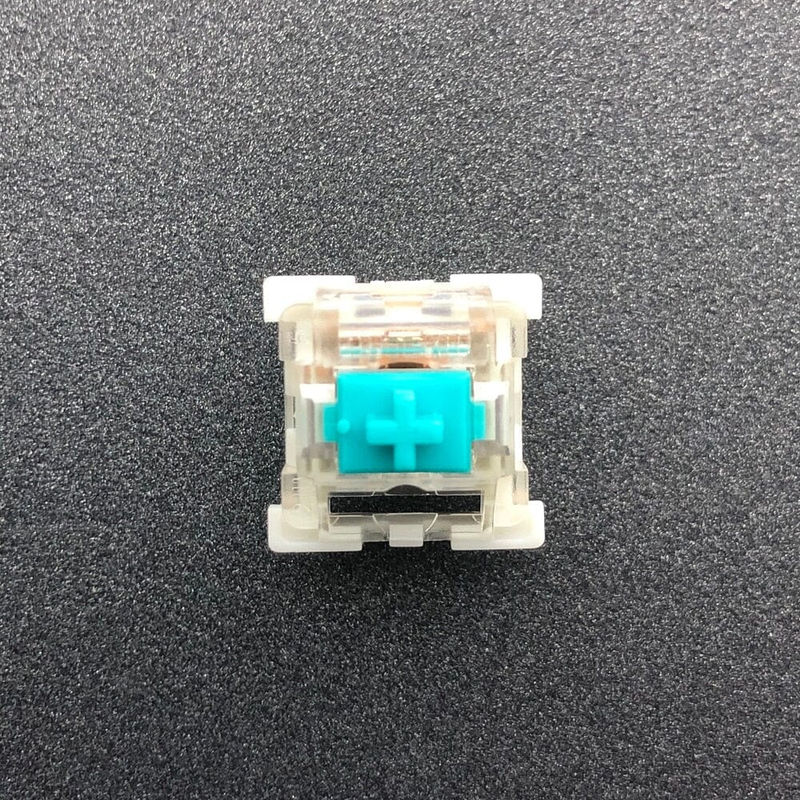 Outemu Linear Tactile Silent Mechanical Keyboard Switches - Version:Green Switch - Type:10PCS