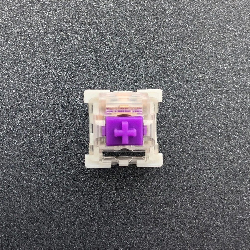 Outemu Linear Tactile Silent Mechanical Keyboard Switches - Version:Purple Switch - Type:10PCS