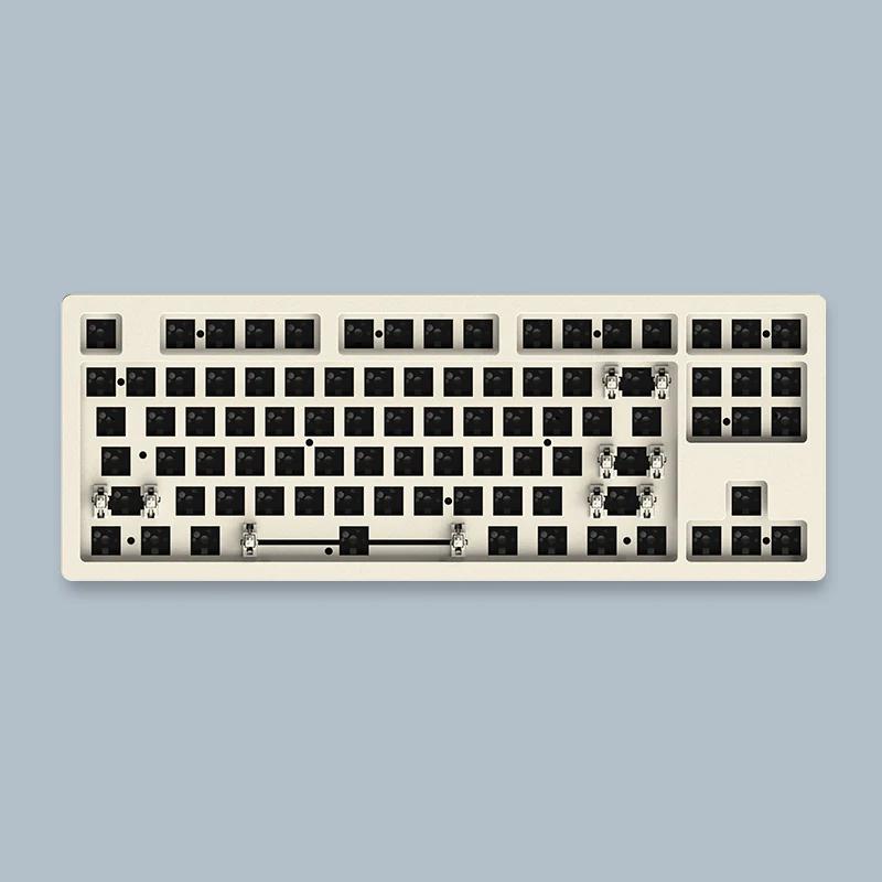 AJAZZ AKC087 Mechanical Keyboard - Version:Only White Kit - Switch:AS 101