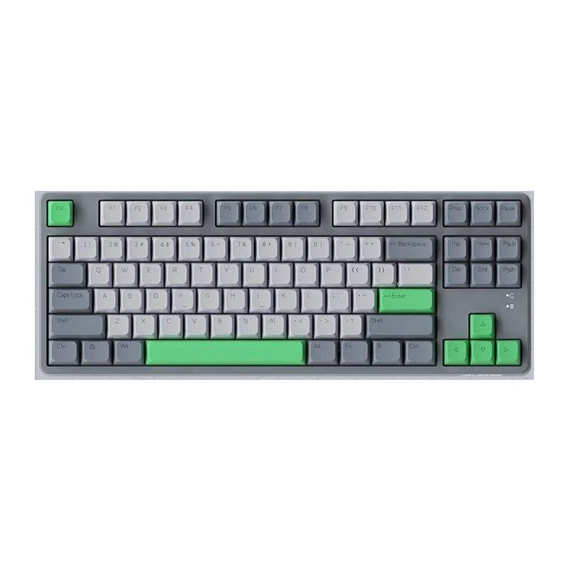 AJAZZ AK873 Mechanical Keyboard - Version:Grey - Switch:AS Blue(50g)