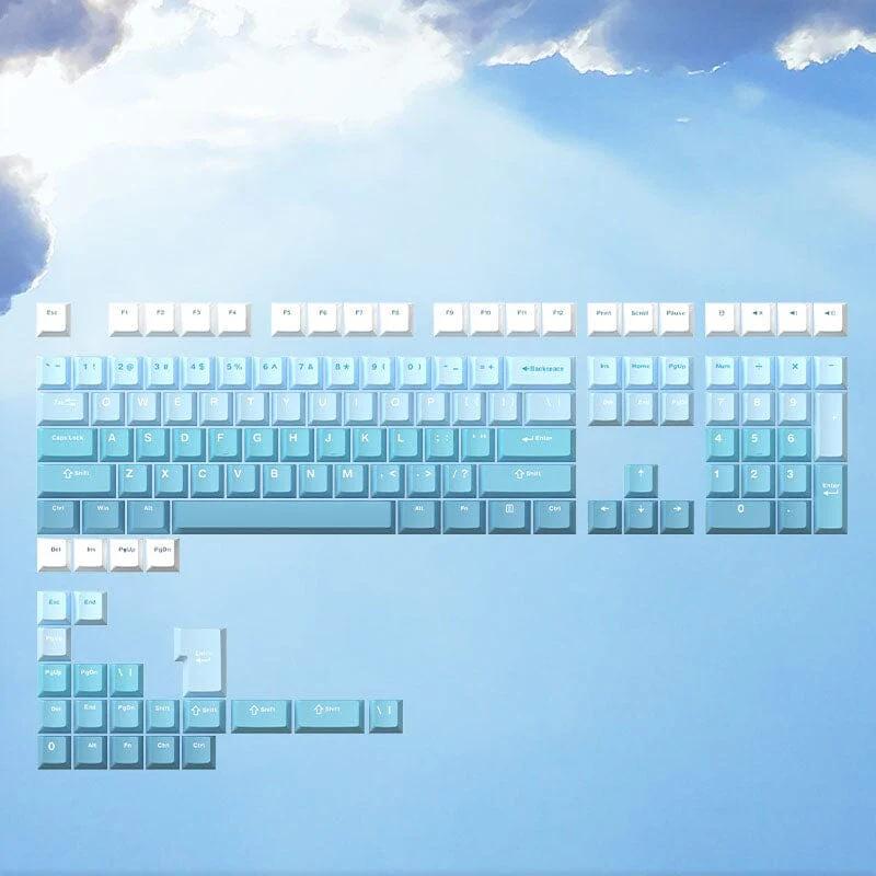 AJAZZ Gradient Cherry Keycaps - Color version:Blue
