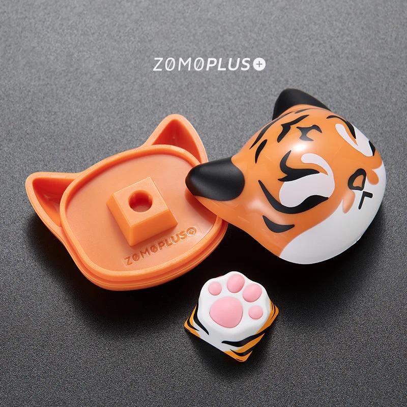 ZOMOPLUS Kitty Paw Artisan Keycap - Version:Tiger