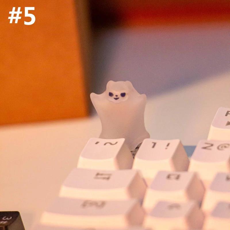 YUNZII Little Ghost Translucidus Artisan Keycap - Version:#5