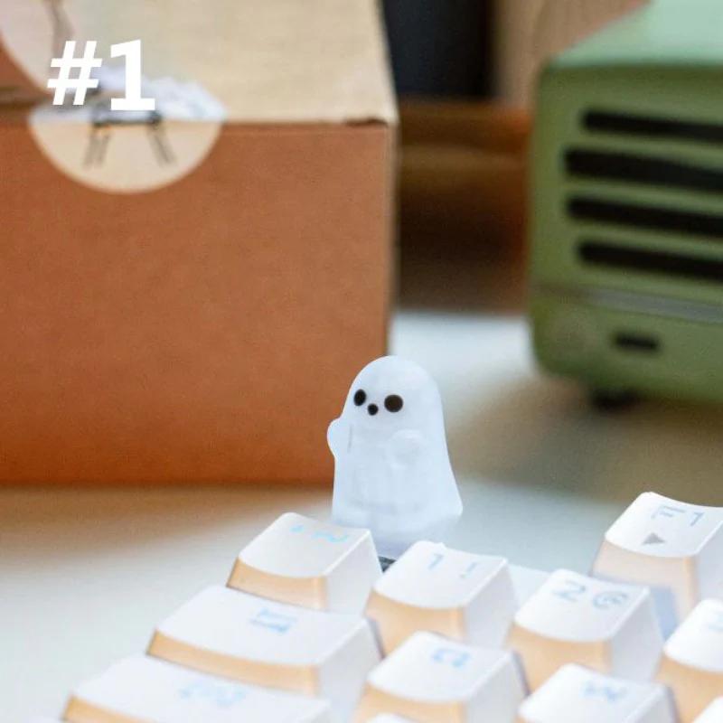 YUNZII Little Ghost Translucidus Artisan Keycap - Version:#1