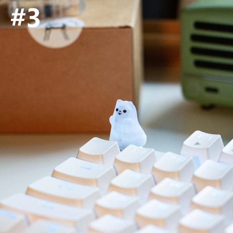 YUNZII Little Ghost Translucidus Artisan Keycap - Version:#3