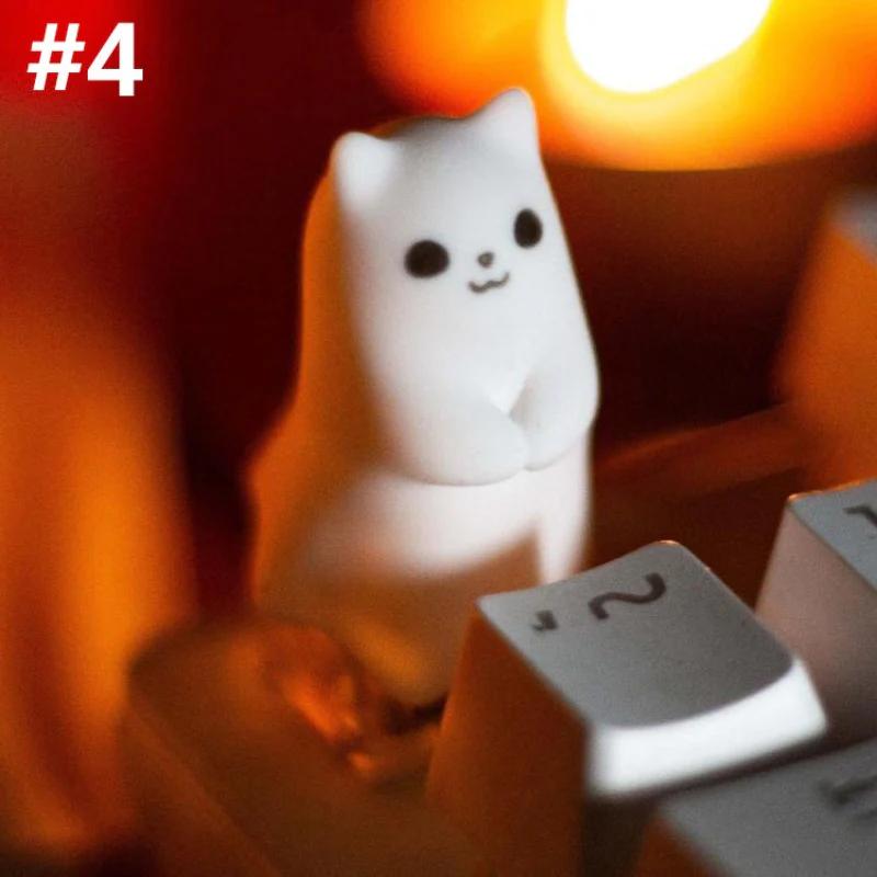 YUNZII Little Ghost Opaque Artisan Keycap - Version:#4