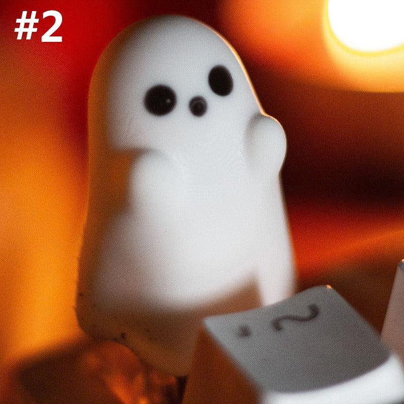 YUNZII Little Ghost Opaque Artisan Keycap - Version:#2