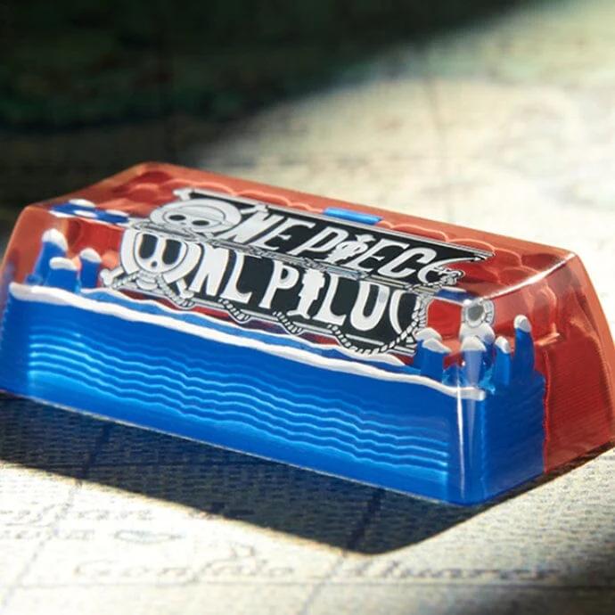 ZOMOPLUS One Piece Whale Laboon 3D Artisan Keycaps - Version:Red Land