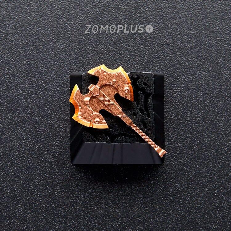 ZOMOPLUS DOTA2 Theme Aluminum Artisan Keycap - Ships From:China - Version:BATTLE FURY