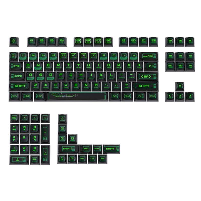 PIIFOX Binary ASA Profile Keycaps - Version:Binary
