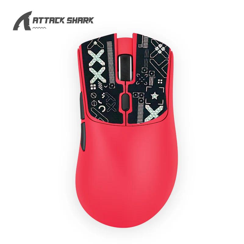 ATTACK SHARK R1 PAW3311 Three Mode Mouse - Version:R1-Red