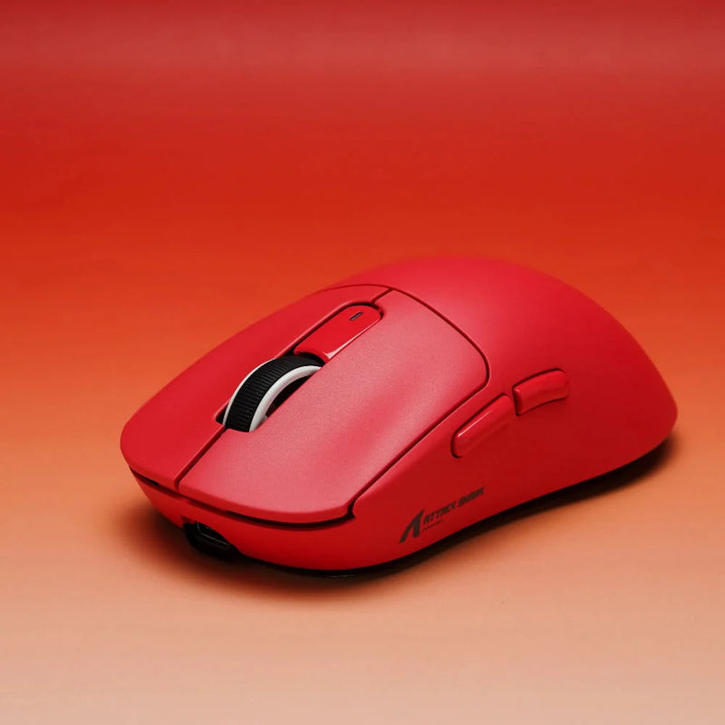 ATTACK SHARK X3/X3 PRO Three Mode Mouse - Version:X3-Red