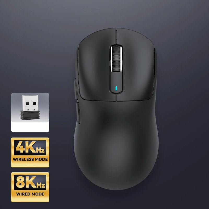 ATTACK SHARK X3/X3 PRO Three Mode Mouse - Version:X3 PRO-Black(with 4k dongle)