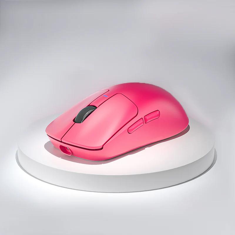 AULA SC680 Dual 8khz Wireless Gaming Mouse - Version:Pink - Type:With 8k dongle