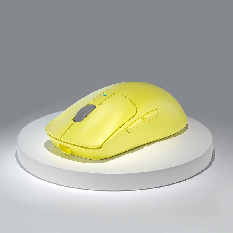 AULA SC680 Dual 8khz Wireless Gaming Mouse - Version:Yellow - Type:With 8k dongle