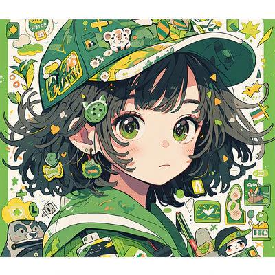 AXGamingPunk Customized Anime Mousepad - Version:Qingqing - Type:420*330mm