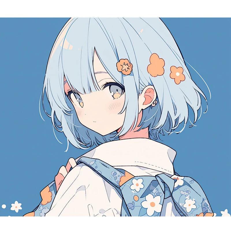 AXGamingPunk Customized Anime Mousepad - Version:Blue - Type:420*330mm