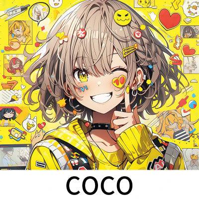 AXGamingPunk Customized Anime Mousepad - Version:COCO - Type:420*330mm