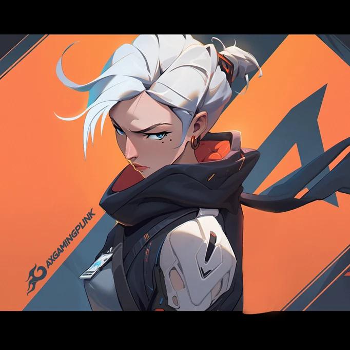 AXGamingPunk Drizzle Series Mousepad - Version:Miss Jett - Type:420*330mm