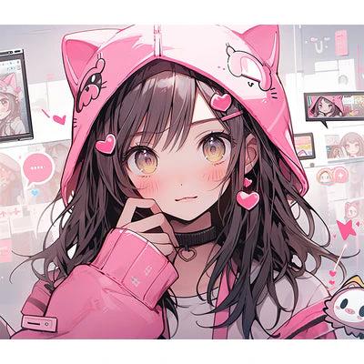 AXGamingPunk Drizzle Series Mousepad - Version:Kaka - Type:420*330mm