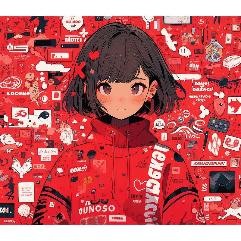 AXGamingPunk Drizzle Series Mousepad - Version:Kokura - Type:420*330mm