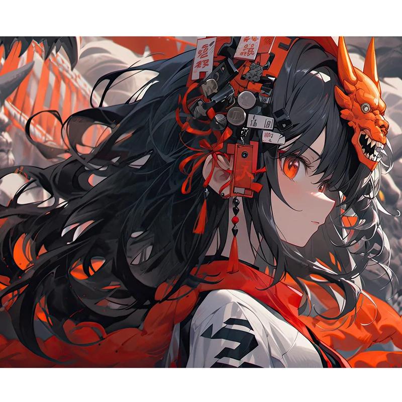 AXGamingPunk Drizzle Series Mousepad - Version:Nanako - Type:420*330mm