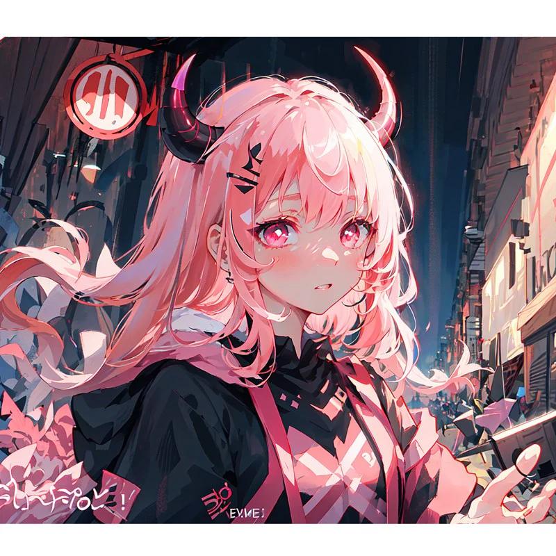 AXGamingPunk Drizzle Series Mousepad - Version:Littlewitch - Type:420*330mm