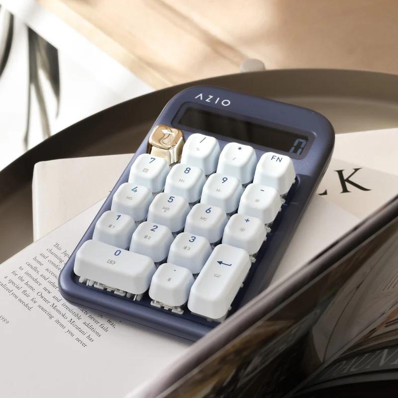 AZIO IZO Dual Mode MAC Screen Numeric Keypad - Version:Blue Iris