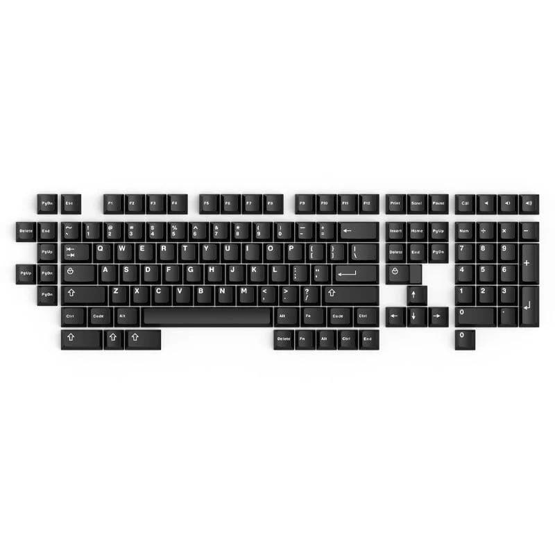 HELLOGANSS OEM PBT Keycaps Set - Version:GG-Black-Cherry