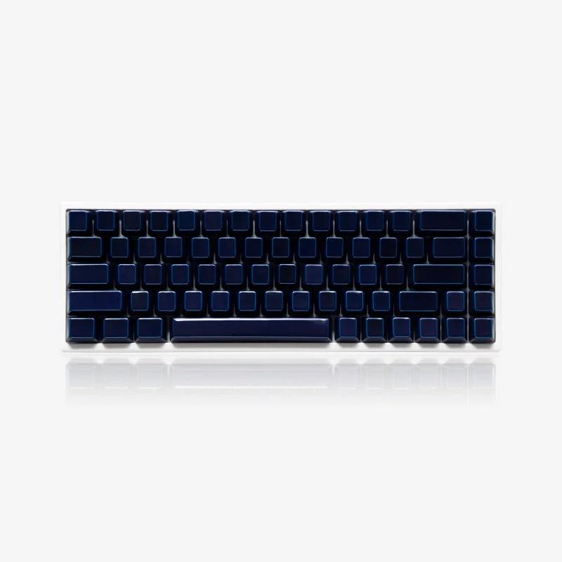 Cerakey V2 Ceramic Full Set Cherry Profile Keycaps - Version:Full Set Indigo - Type:Blank