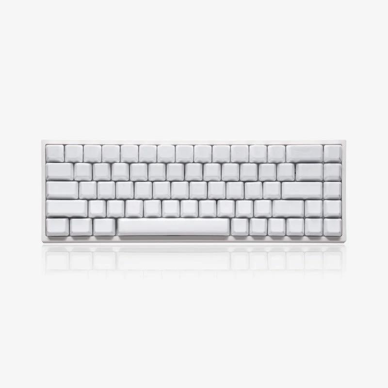 Cerakey V2 Ceramic Full Set Cherry Profile Keycaps - Version:Full Set White - Type:Blank