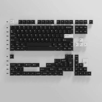 KBDfans Wob All Black Cherry Keycaps Set - Version:Base