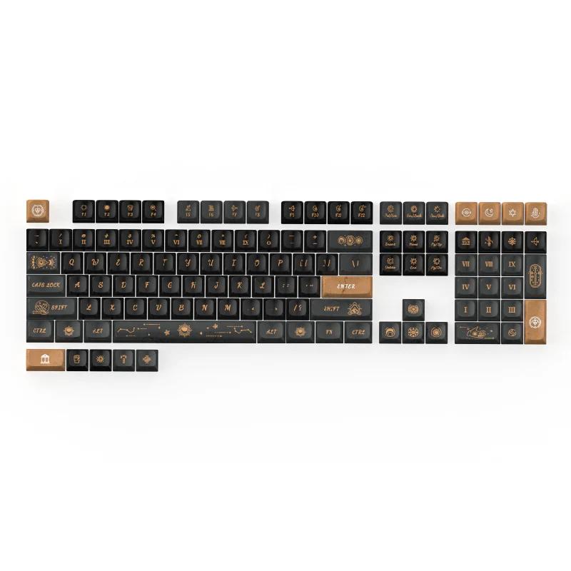 KeysMe Rune Stones KDA Profile Keycaps Set - Version:Black-Rune Stones