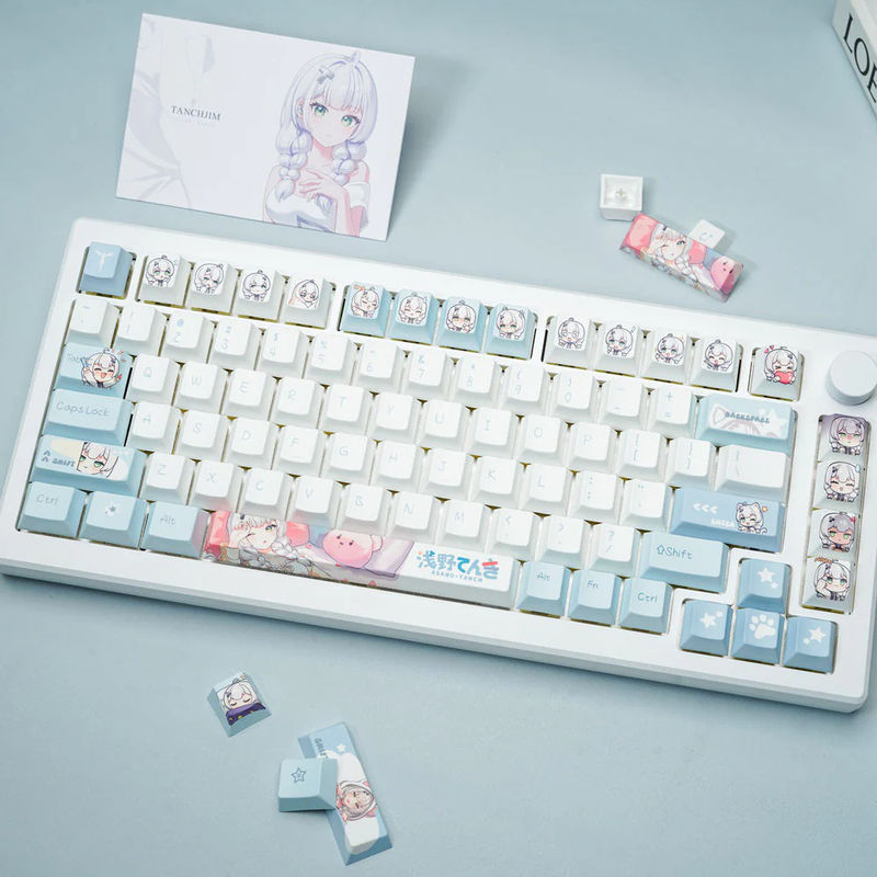 TANCHJIM X Utyping Asano Touch Cherry Profile PBT Keycaps