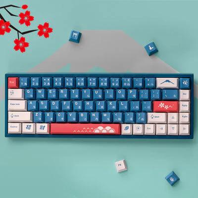 Titan Nation Fuji Cherry Profile Keycaps Set