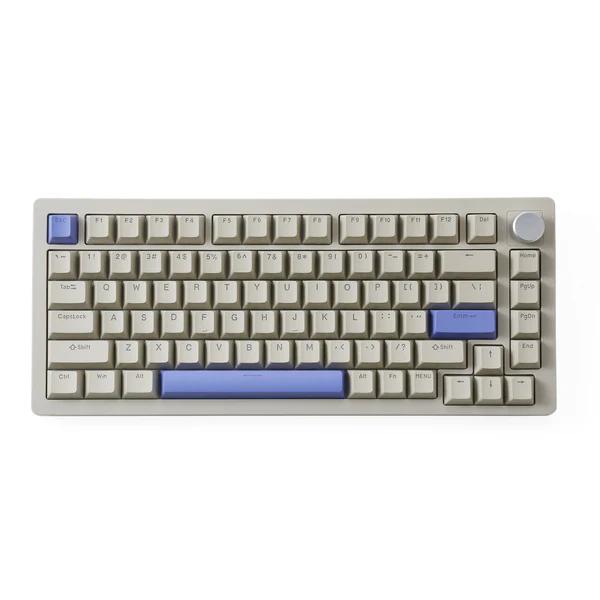 DrunkDeer A75 Wired Magnetic Switch 82keys Keyboard - A75 Version:A75 Grey - Keycaps:OEM-PBT-G-Peri -Shine-Through