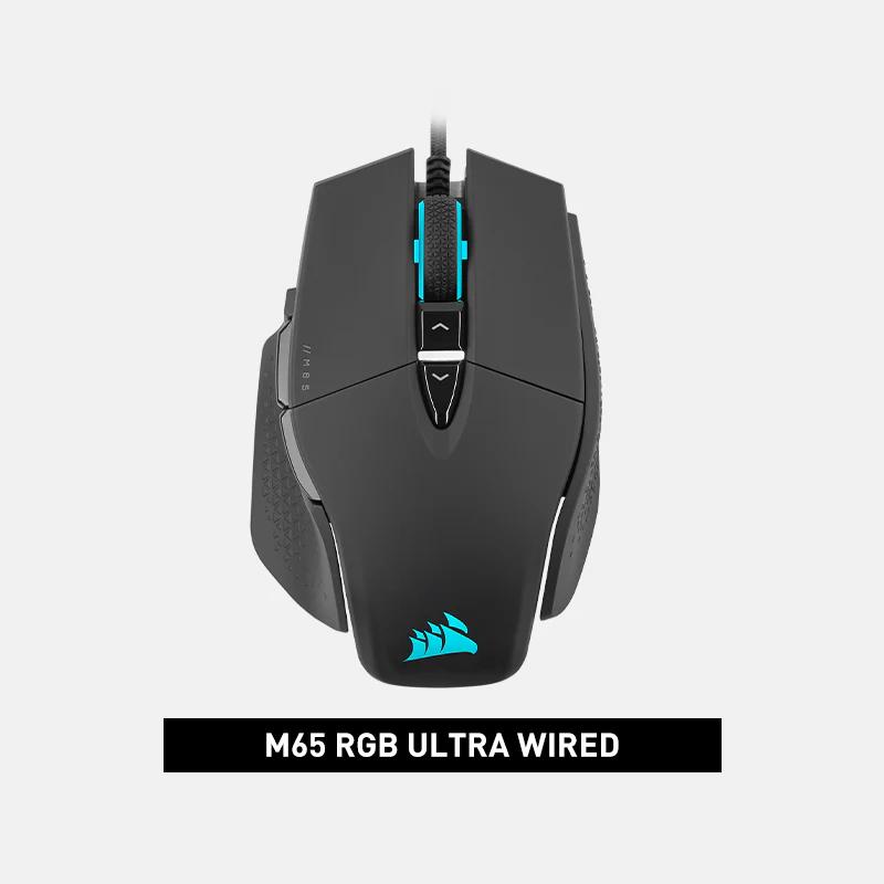 CORSAIR M65 RGB ULTRA  Mouse - Version:M65 Black RGB ULTRA WIRELESS