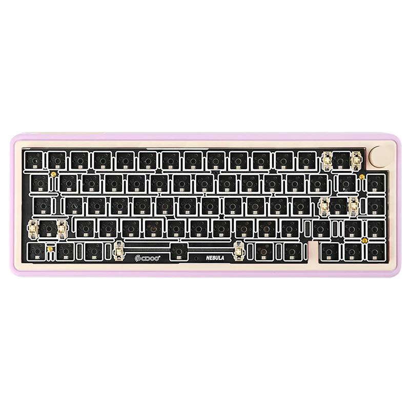 CIDOO Nebula VIA Keyboard Kit - Version:Purple