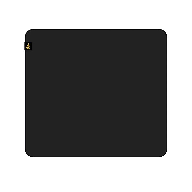 D-GLOW One FPS Gaming Cloth Mousepad - Verison:Black - Size Version:350x300x3.8mm