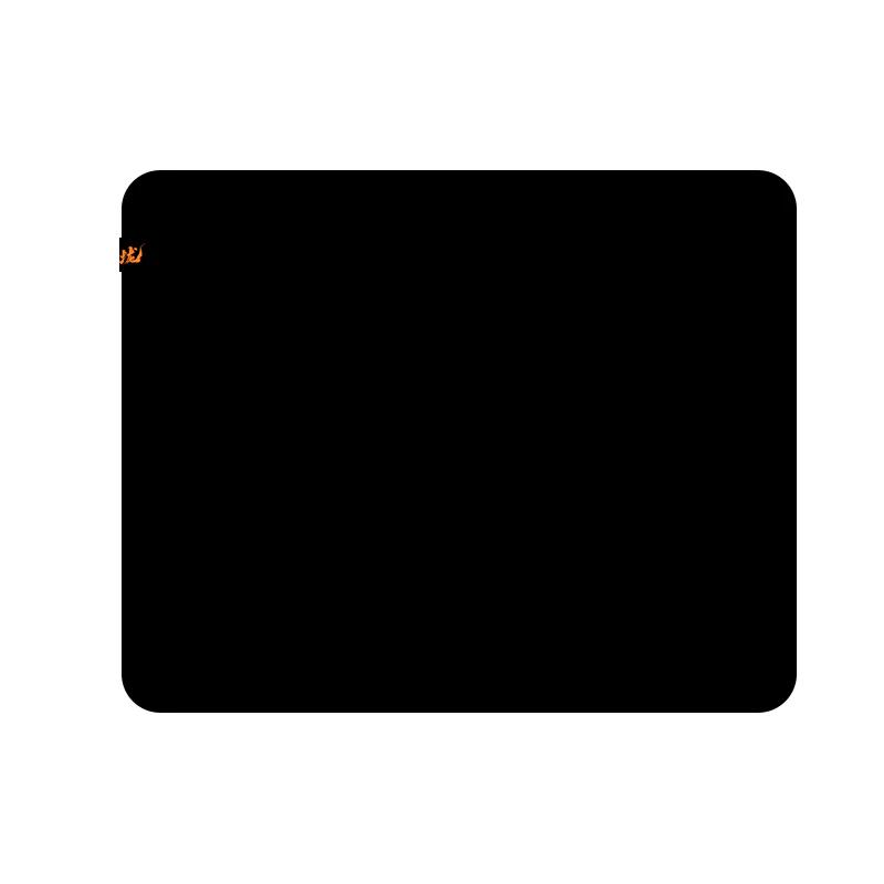 D-GLOW LONG Smooth E-Sports Cloth Mousepad - LONG Verison:Black - Size Version:490x420x3.8mm