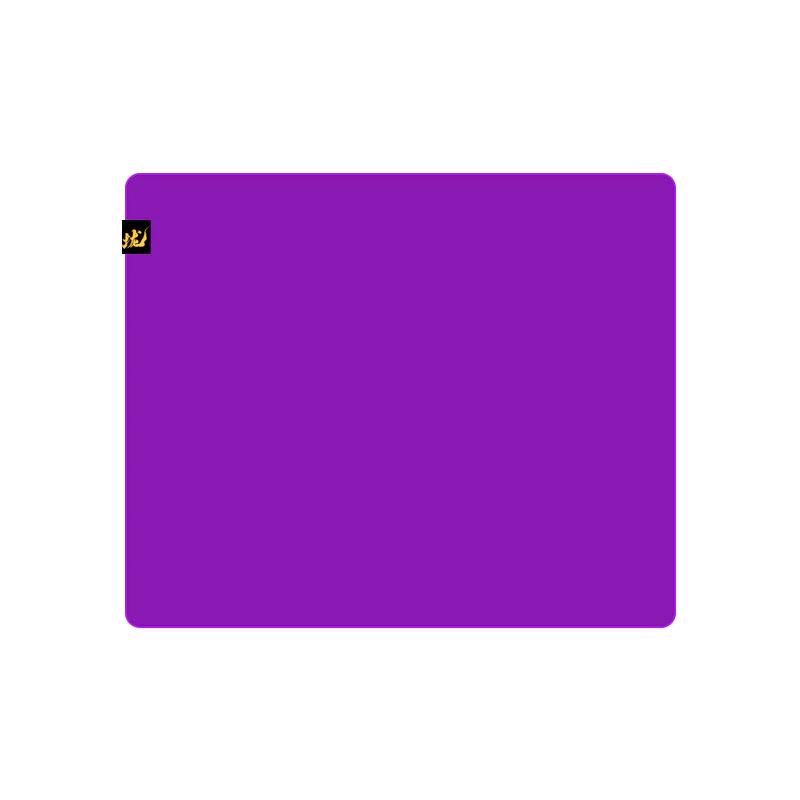 D-GLOW LONG Smooth E-Sports Cloth Mousepad - LONG Verison:Purple - Size Version:350x300x3.8mm