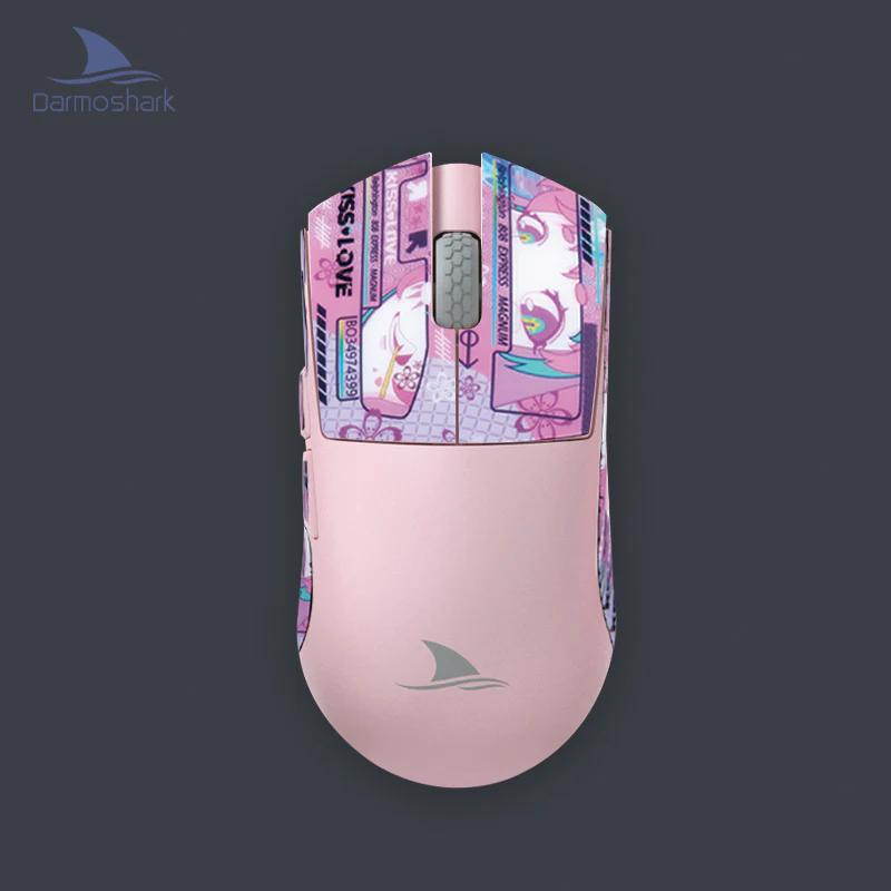 Darmoshark M3/N3/M3S/M3SPRO Mouse Grip Tape - Version:KISS·LOVE-for M3S/M3SPRO