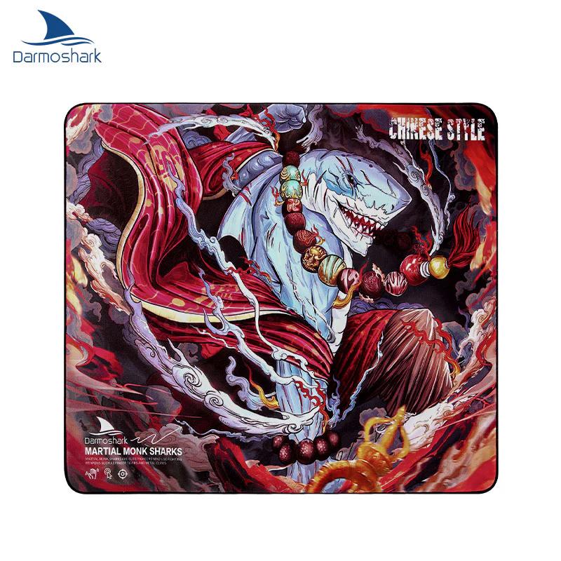 Darmoshark Martial Monk Sharks Mouse Pad