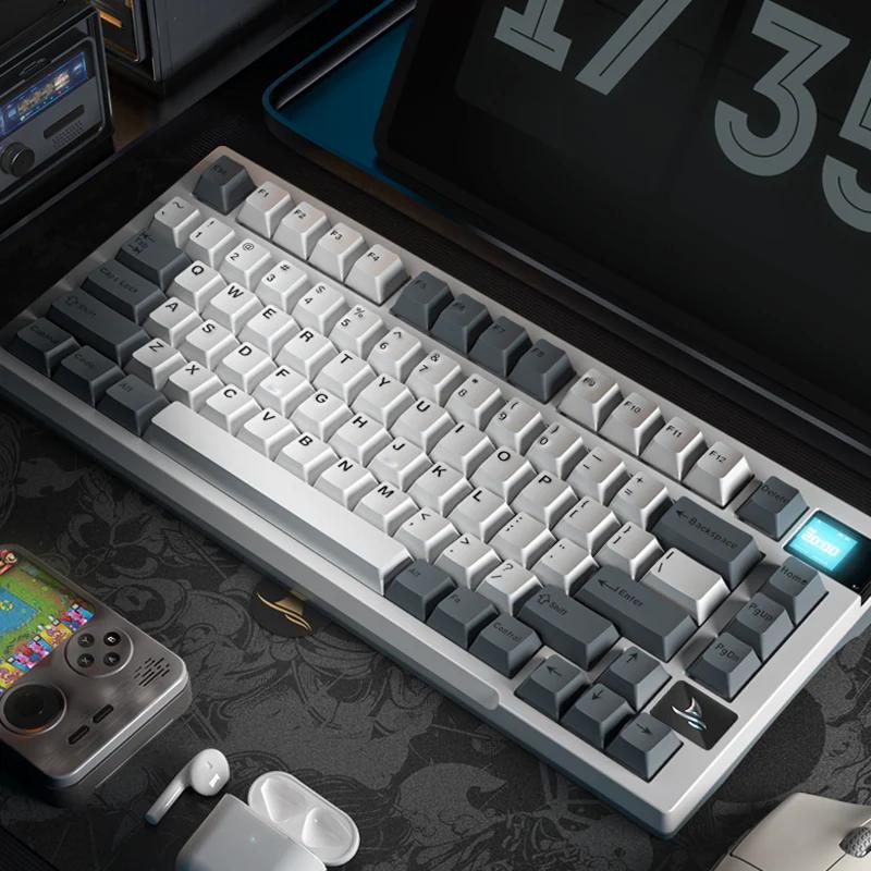 Darmoshark K8 Mechanical Keyboard - Version:K8-WhiteGrey