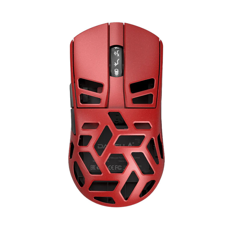 DAREU A950Pro Magnesium Alloy Mouse - Version:Magnesium Alloy-4K-Red