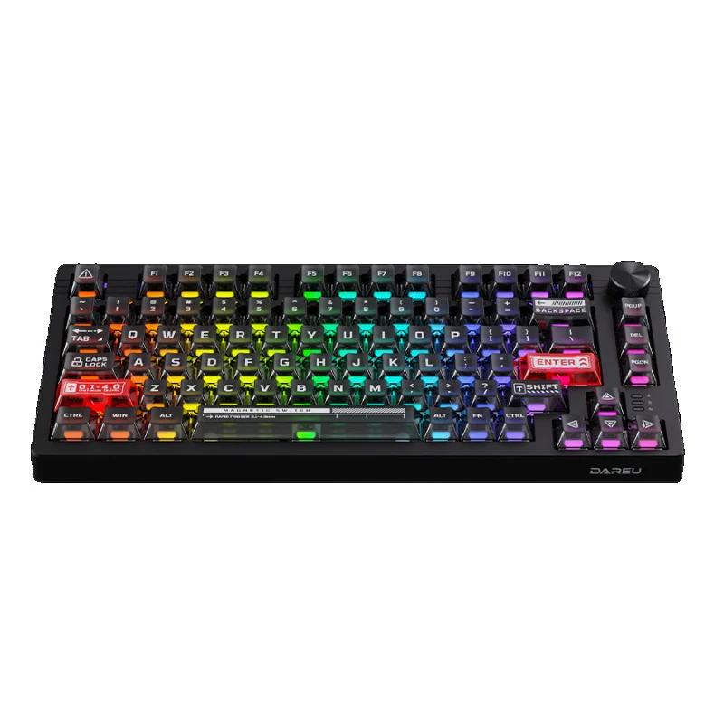DAREU EK75 RT Magnetic Switch Mechanical Keyboard - Version:EK75 RT - Color Type:Black