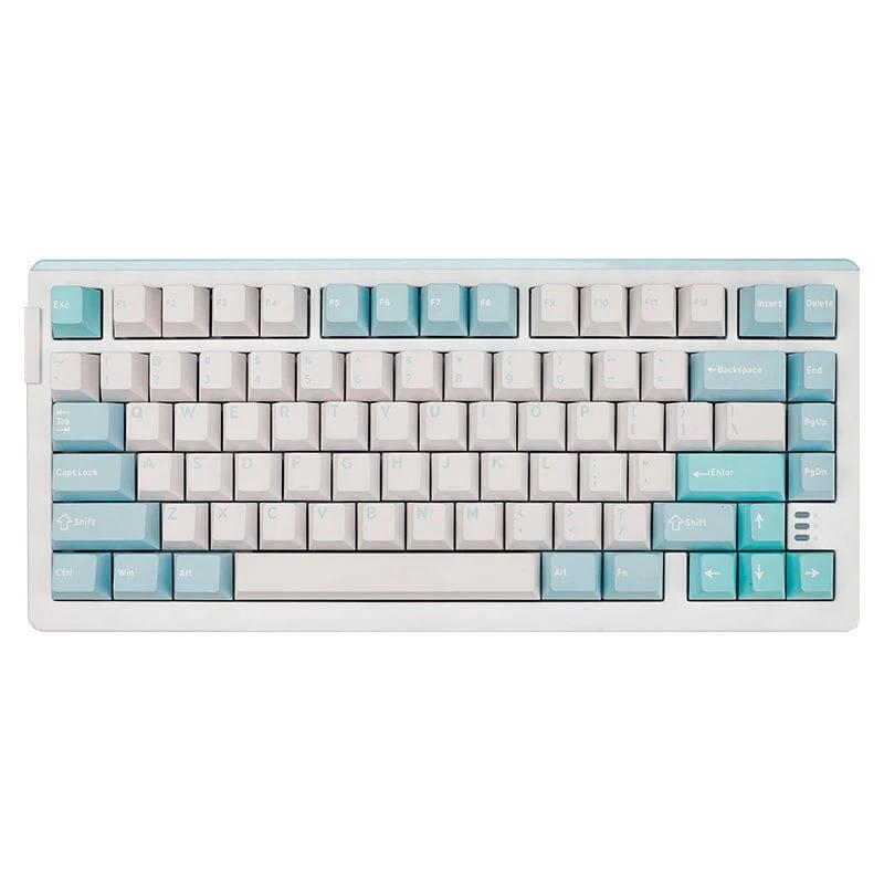 DAREU A81 Elastic Gasket Structure 75% Mechanical Keyboard - Type:Blue-three mode - Switch:Purple Gold Pro
