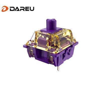 DAREU Sky Series/Violet Gold Keyboard Switches - Switch:Violet Gold (Transparent) - Type:20 pcs