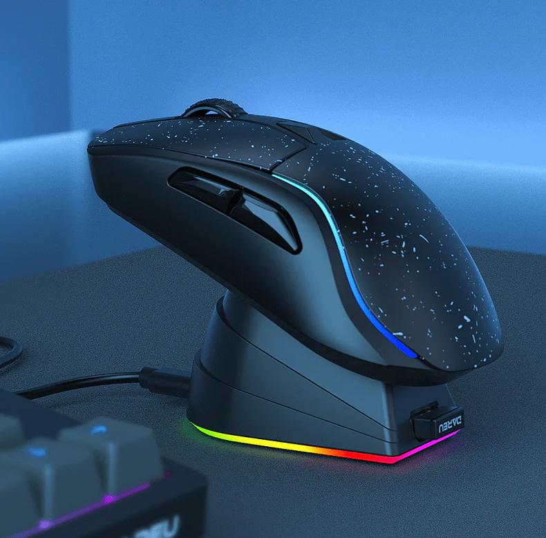 DAREU A950 Three Mode Wireless Mouse - Type:Black