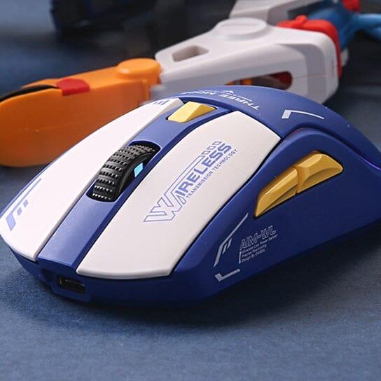DAREU A950 Three Mode Wireless Mouse - Type:Blue-mecha